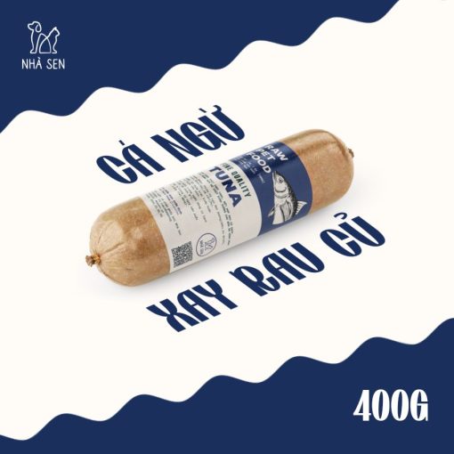 CÁ NGỪ XAY RAU CỦ 400G