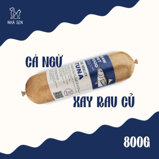 CÁ NGỪ XAY RAU CỦ 800G