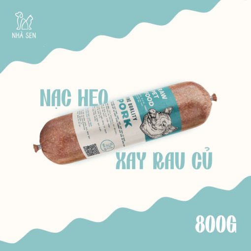 NẠC HEO XAY RAU CỦ 800G
