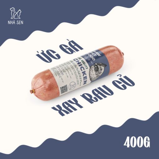 ỨC GÀ XAY RAU CỦ 400G