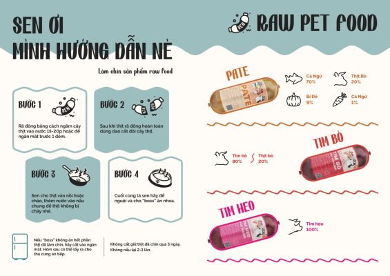Hướng dẫn sử dụng raw food