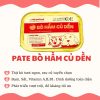 PATE BÒ HẦM CỦ DỀN