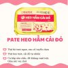 PATE HEO HẦM CẢI ĐỎ