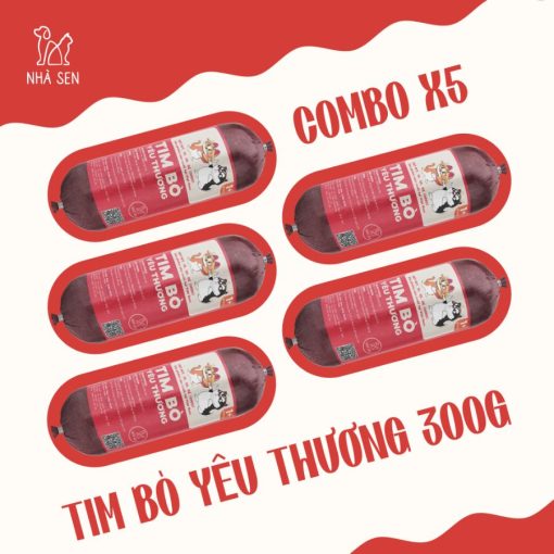 Combo X5 Tim Bò Yêu Thương