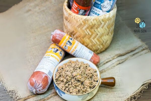 Chó ăn thức ăn tươi có tốt không