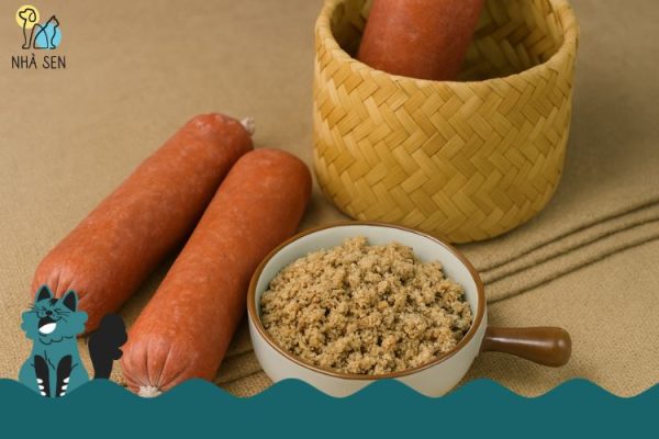 thức ăn tươi cho thú cưng