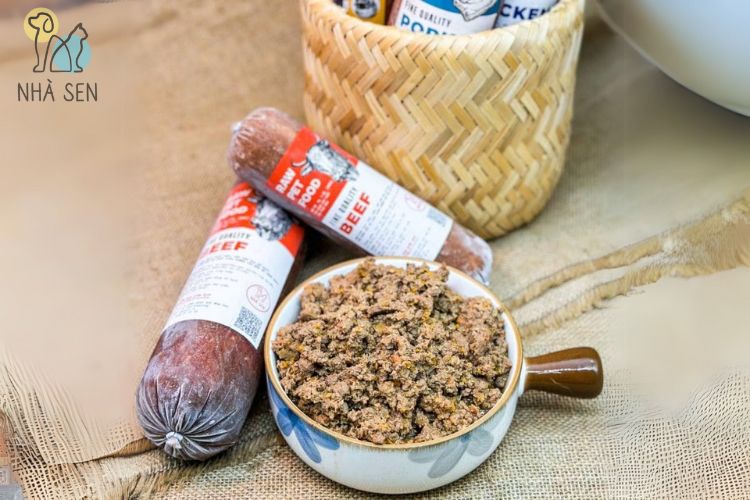 Bò rawfood ding dưỡng