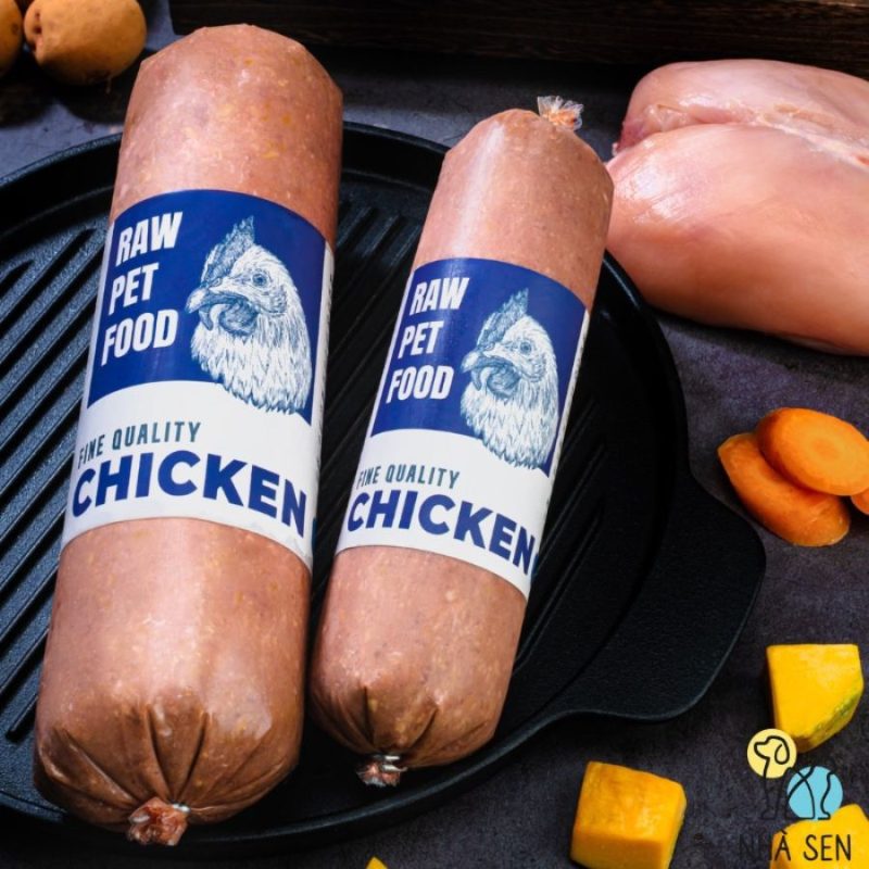 RAW FOOD thức ăn tươi cho chó mèo 2 loại gà