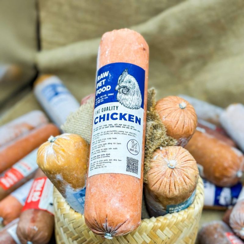 RAW FOOD thức ăn tươi cho chó mèo gà