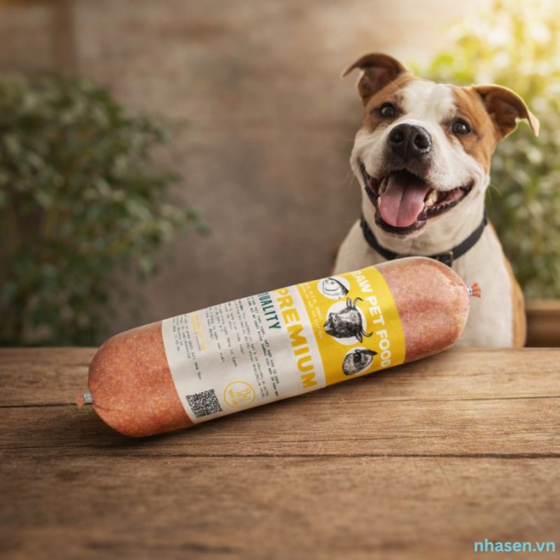 Thức ăn tươi cho chó bán chạy dòng premium tổng hợp nhiều nguồn đạm, cân bằng dinh dưỡng, phù hợp cho chó trưởng thành ăn luân phiên, giúp ăn ngon miệng, tiêu hóa tốt và duy trì thể lực ổn định.
