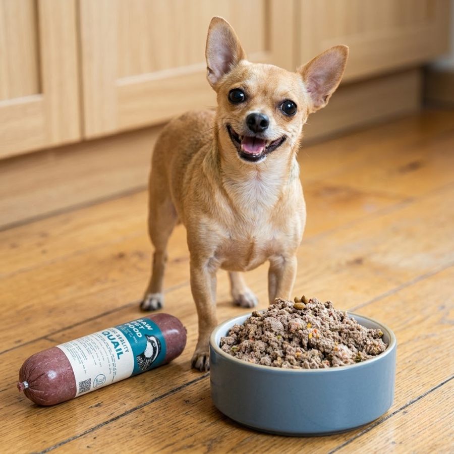 Hướng Dẫn Bảo Quản Và Rã Đông RAW FOOD với thịt chim cút giúp duy trì độ tươi ngon và hỗ trợ thú cưng hấp thu dinh dưỡng hiệu quả hơn mỗi ngày.