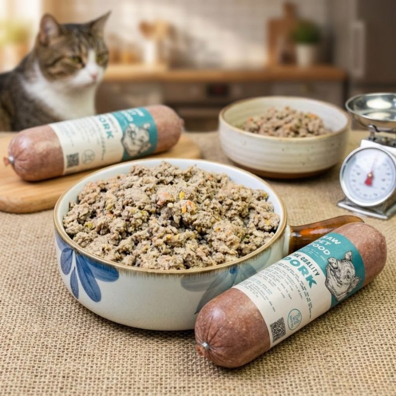Hướng Dẫn Bảo Quản Và Rã Đông RAW FOOD từ thịt heo và rau củ tự nhiên giúp đảm bảo chất lượng bữa ăn và hạn chế ảnh hưởng đến dinh dưỡng khi sử dụng hằng ngày.