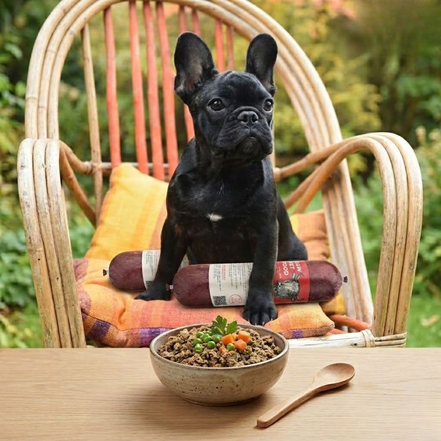 Thức Ăn RAW FOOD Cho Chó Mèo Mùa Hè từ thịt bò và rau củ giúp bổ sung protein tự nhiên, phù hợp cho bữa ăn tươi ngon mỗi ngày.